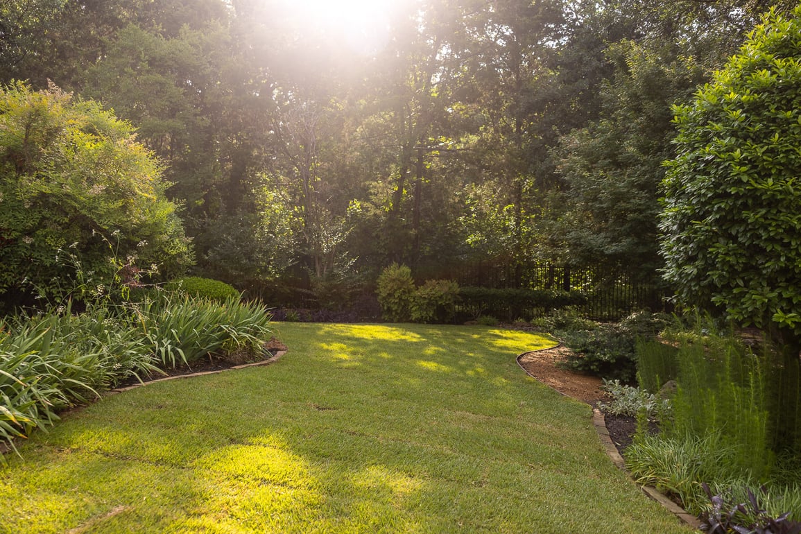 landscape beds green lawn 4