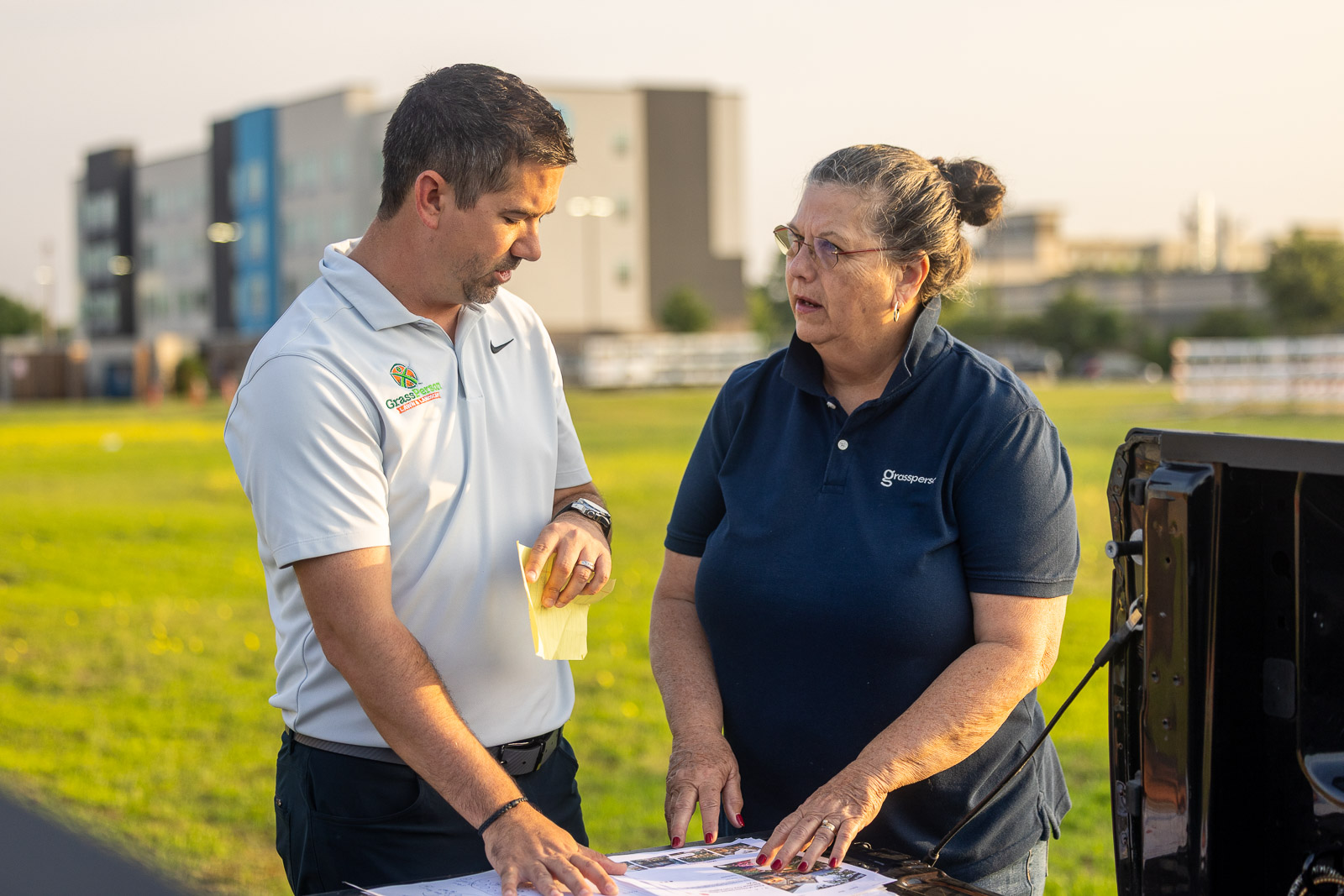 account manager overlooking paperwork 2