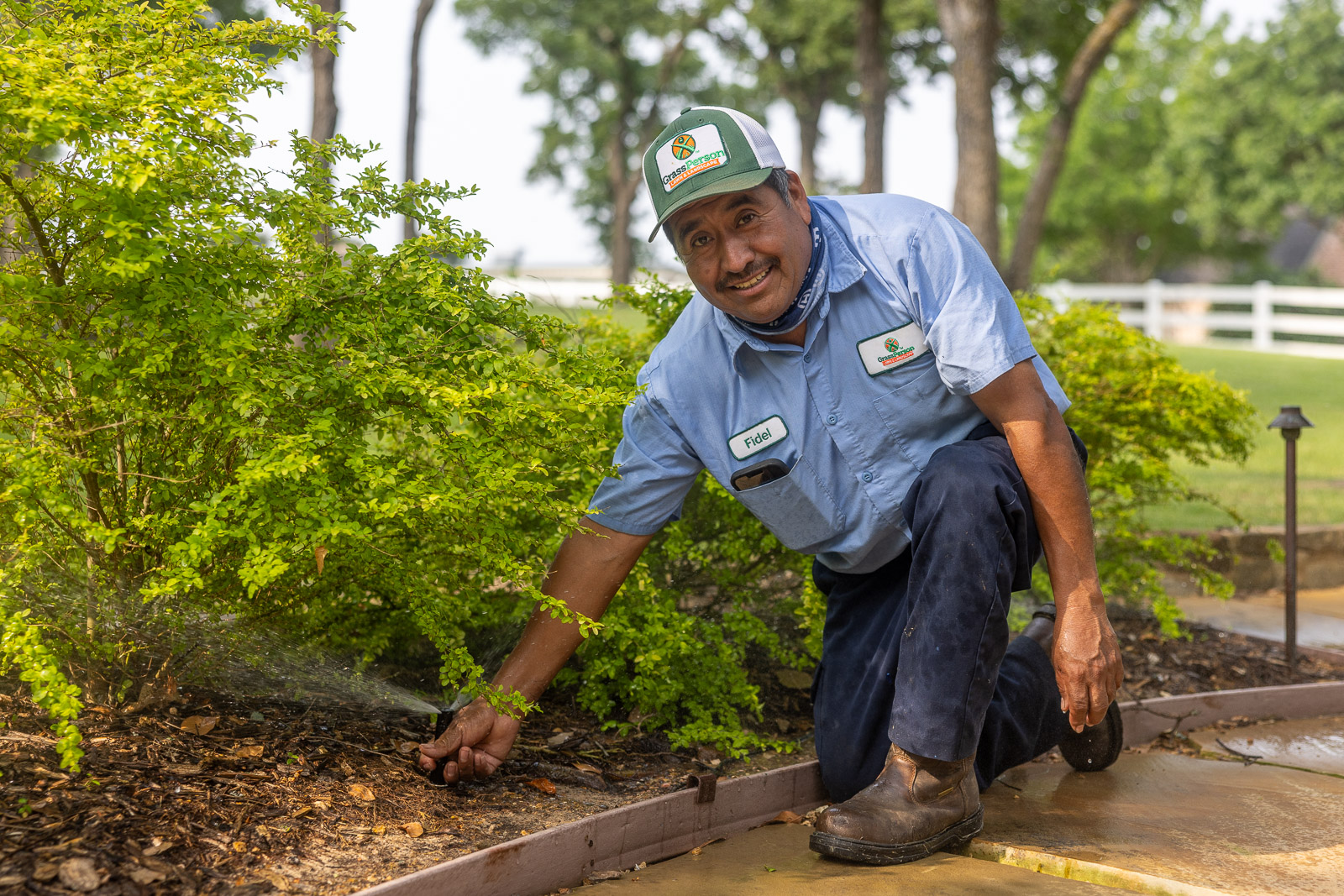 irrigation installation crew maintenance 2