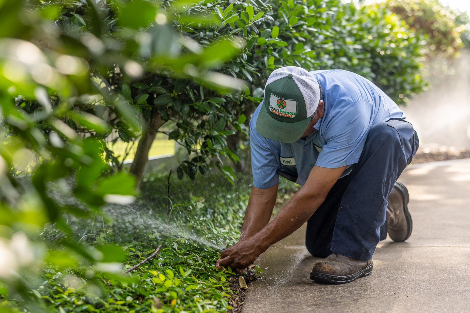irrigation installation crew maintenance 9