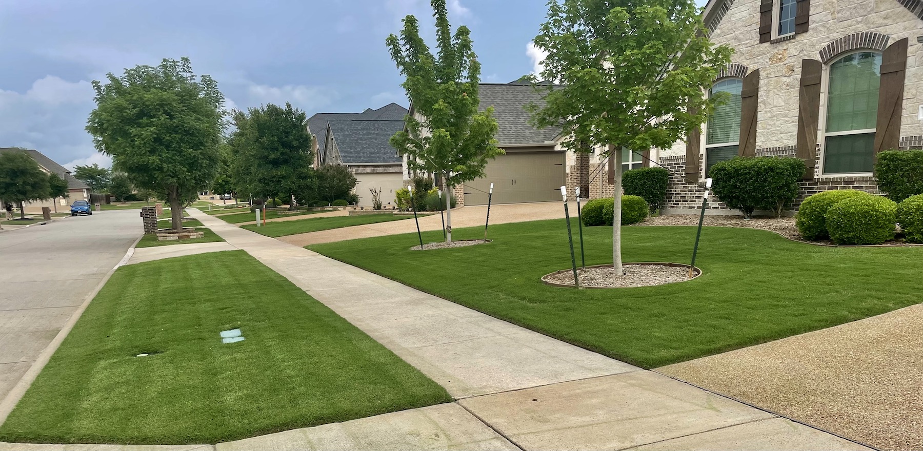 topdressing after - grassperson