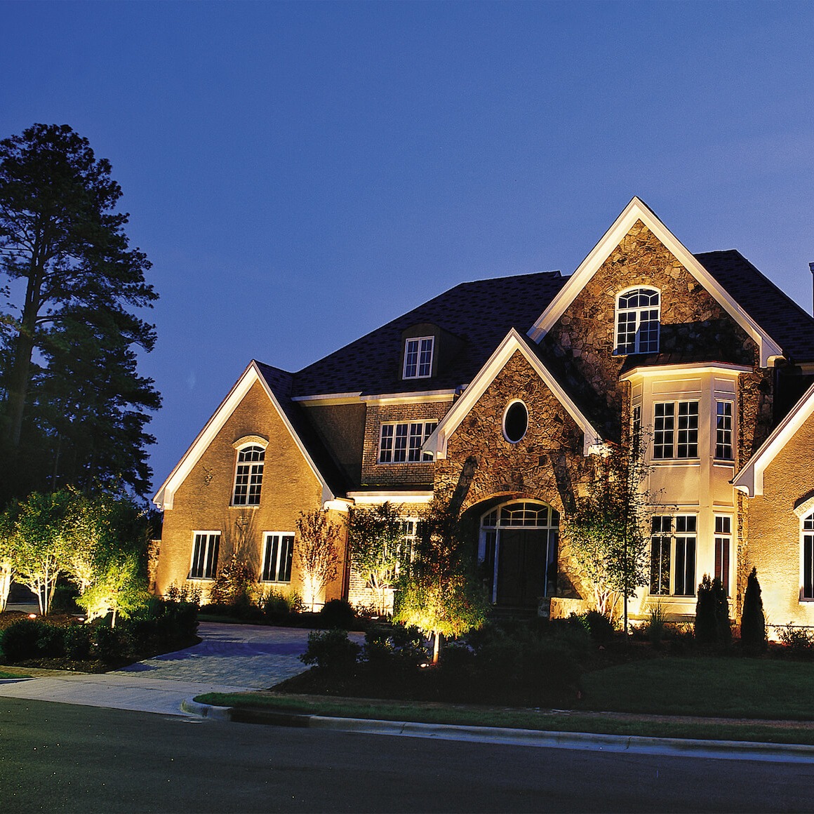 landscape outdoor lighting flower mound tx